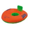 Zoggs Trainer Seat Kinder Schwimmreifen Orange/grün