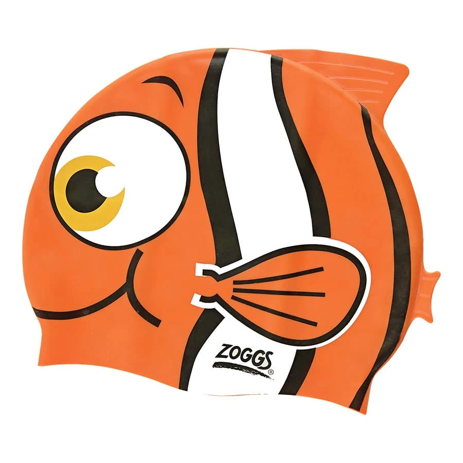 Zoggs Character Silicone Junior Badekappe Orange