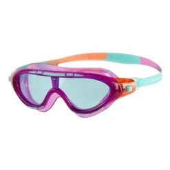 Schwimmbrille Speedo Biofuse Rift Junior Rosa Grünes Kind