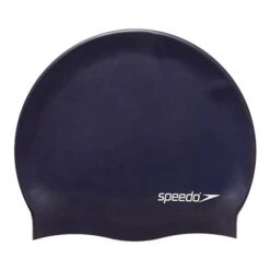 Speedo Plain Flache Silikon Badekappe