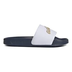 Adidas Adilette Shower Damen Badesandalen Weiß/gold/schwarz
