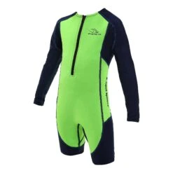 Aqua Sphere Stingray Long Sleeve Kinder Neoprenanzug Grün/schwarz