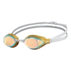 Arena Air Speed Schwimmbrille Gold Mit Gold-verspiegelten Gläsern