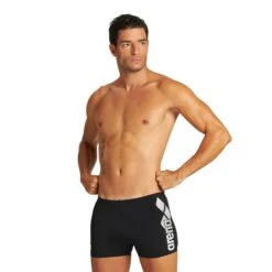 Arena Minishort Optimal Badehose Schwarz