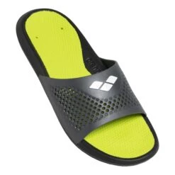 Arena Bruno Badesandalen Schwarz/limettengrün