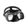 Cressi Superocchio Tauchmaske Schwarz Mit Klaren Gläsern