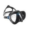 Cressi Evo Big Eyes Scuba Tauchmaske Blau Schwarz Mit Klarglas