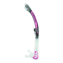 Cressi Alpha Ultra Dry Rohr Weiß Rosa Schwarz