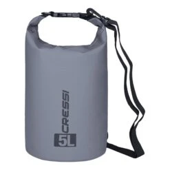 Cressi Dry PVC 5L Rucksack Grau
