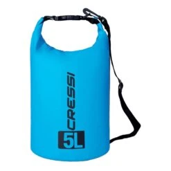Cressi Dry PVC 5L Rucksack Hellblau