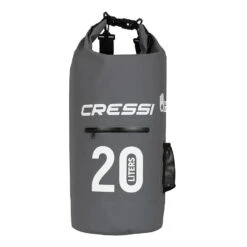 Cressi Dry PVC Reißverschluss 20L Rucksack Grau