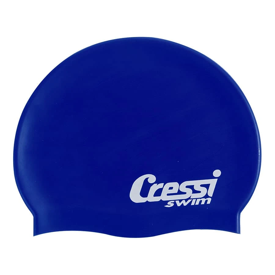 Cressi Silicona Kinder Badekappe Marineblau