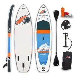 F2 Set Mit Comet 10.5 Board Blau/weiß/orange