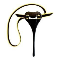 Haltungstrainer Finis Schwarz/gelb