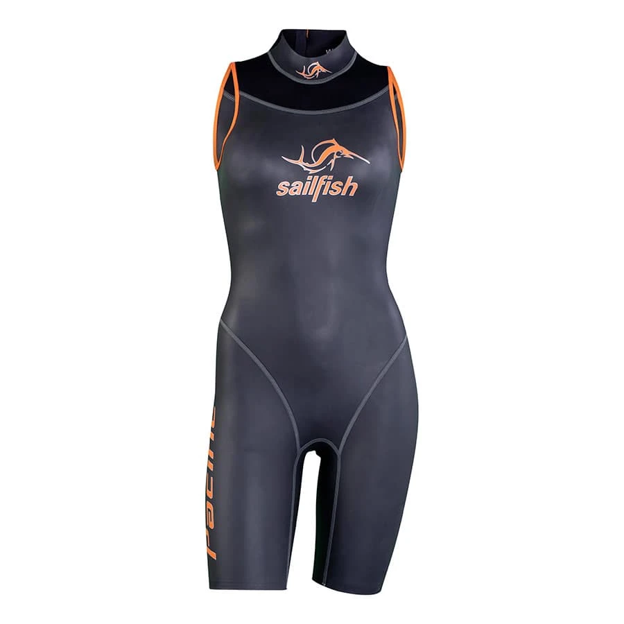 Sailfish Pacific 2 Damen Neoprenanzug Schwarz/orange