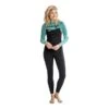 Jobe Sofia Fullsuit Chestzip Damen Neoprenanzug 3 Mm Blau/schwarz