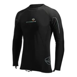 Lavacore Langarmshirt Schwarz