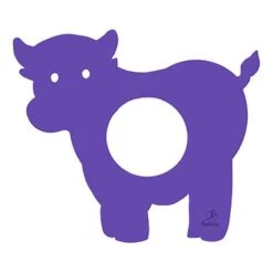 Schwimmteppich Leisis In Kuhform Violett