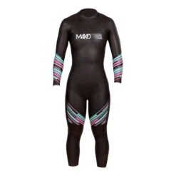 Mako Genesis 2.1 Damen Neoprenanzug Schwarz/blau/rosa