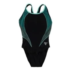 Michael Phelps Hanoi Damen Badeanzug Schwarz/türkis