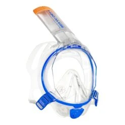 Mares Sea Vu Dry+ Schnorchelmaske Blau/orange