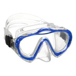 Mares Sharky Kinder Taucherbrille Blau Mit Transparenten Gläsern