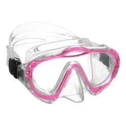 Mares Sharky Kinder Taucherbrille Pink Mit Transparenten Gläsern