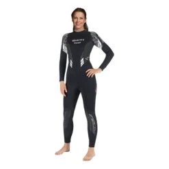 Mares Reef Damen Nassanzug Aus Neopren 3 Mm Schwarz/weiß