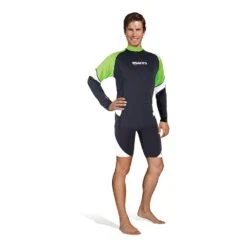 Mares Rash Guard Langarm-Schwimmhemd Limettengrün