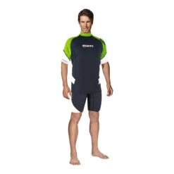 Mares Rash Guard Kurzarm-Schwimmhemd Limettengrün