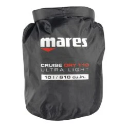 Mares Cruise Dry T-Light 10L Wasserfeste Tasche Schwarz