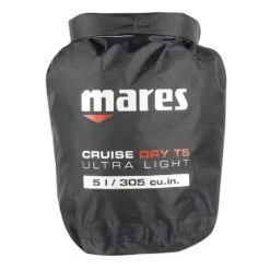Mares Cruise Dry T-Light 5L Wasserfeste Tasche Schwarz
