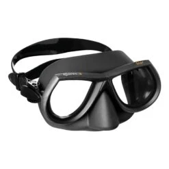 Mares Star Tauchermaske Schwarz Mit Transparenten Gläsern