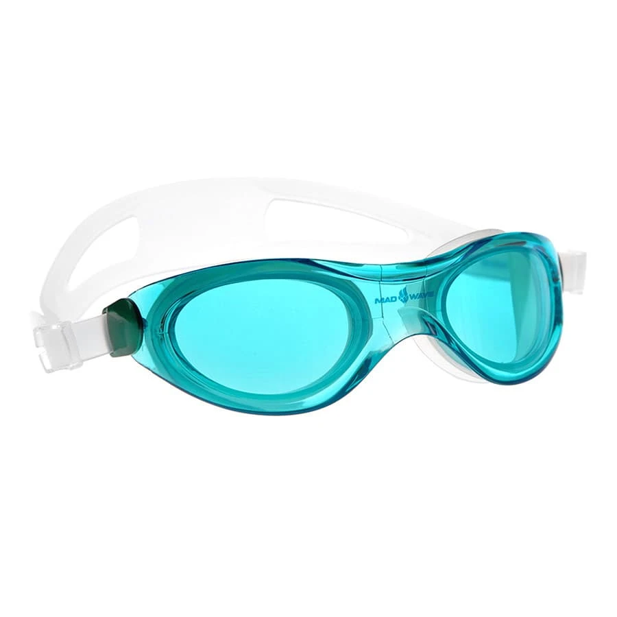 Schwimmbrille Mad Wave Panoramic Türkis