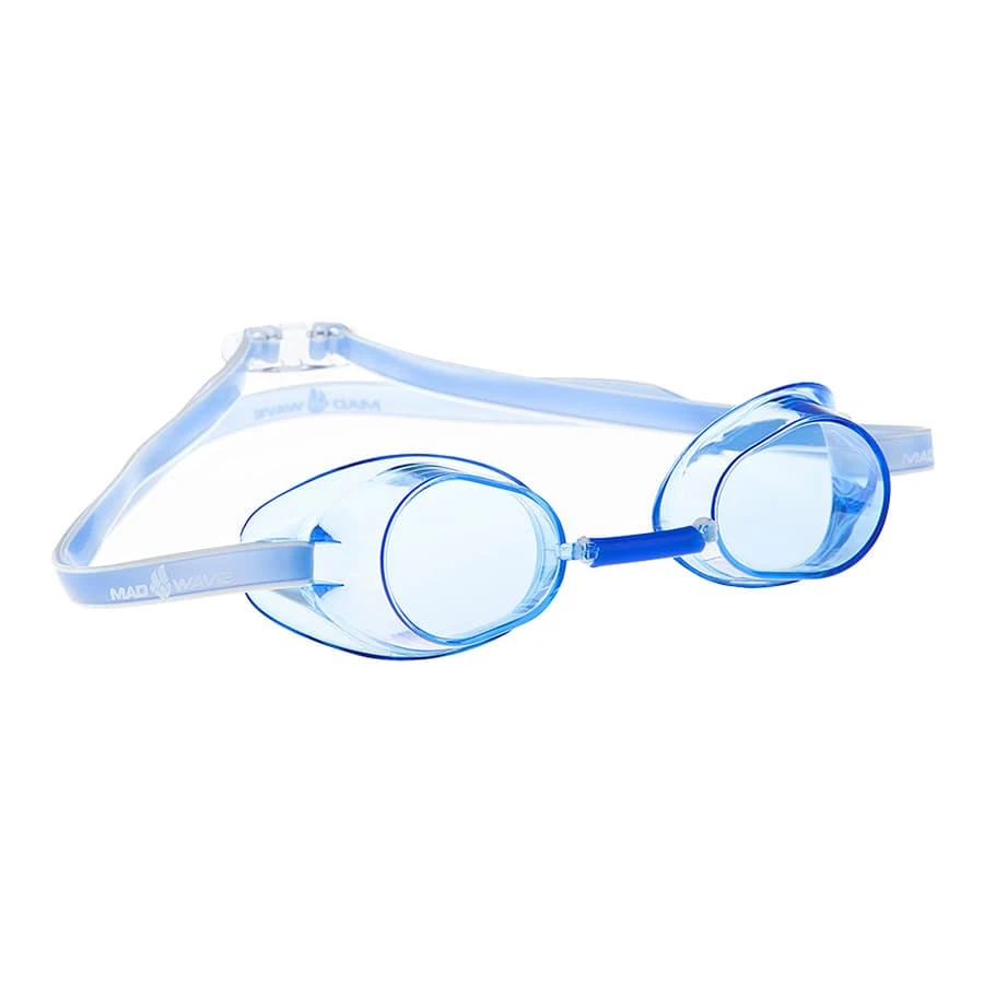 Schwimmbrille Mad Wave Racer SW Blau