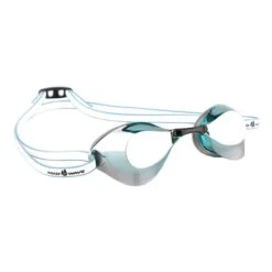 Schwimmbrille Mad Wave Turbo Racer Mirror Türkis Mit Verspiegelten Gläsern