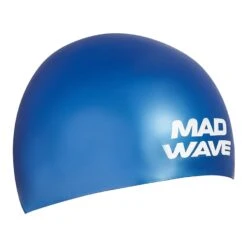 Schwimmkappe Mad Wave Soft Fina Approved Blau
