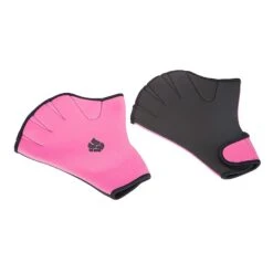 Schwimmhandschuhe Mad Wave Rosa/schwarz