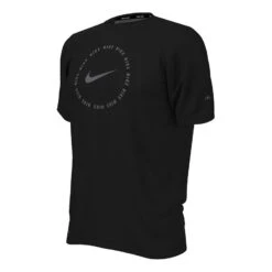 Nike Hydrogu Logo T-Shirt Schwarz