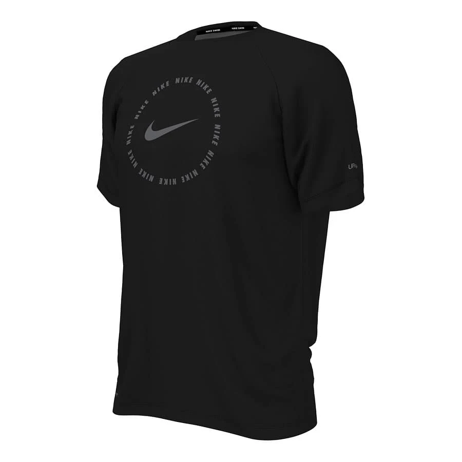 Nike Hydrogu Logo T-Shirt Schwarz