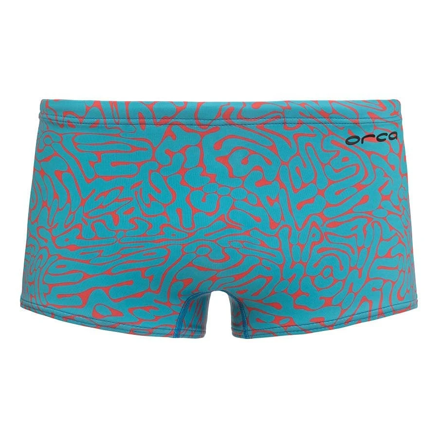 Orca Core Square Leg Badehose Hellblau/rot