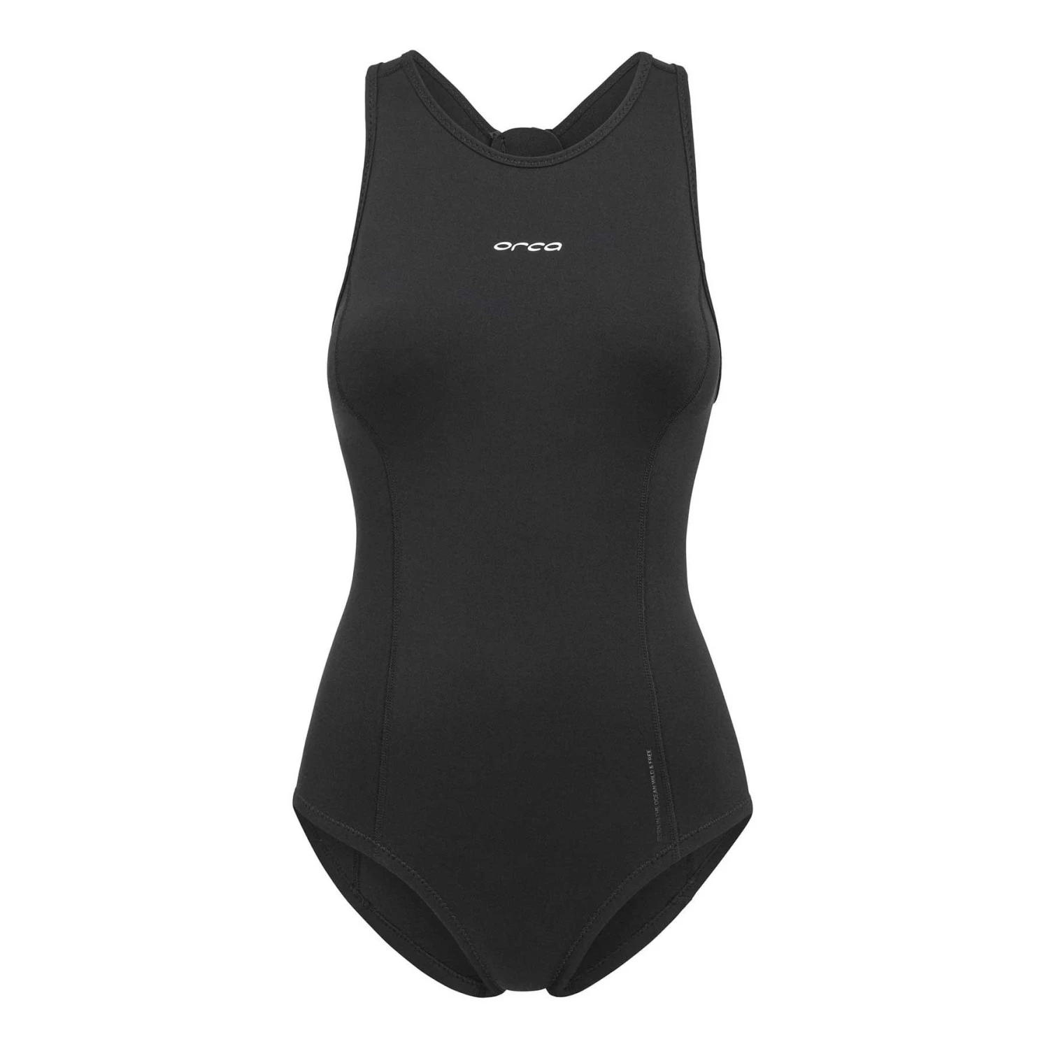 Orca Neoprene One Piece Damen Neoprenanzug ärmellos Schwarz