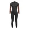 Orca Breast Stroke Open Water Damen Langarm-Neoprenanzug Schwarz/orange/weiß