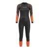 Orca Zeal Hi-Vis Open Water Damen Langarm-Neoprenanzug Orange/schwarz