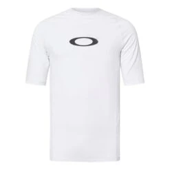 Oakley Ellipse Kurzarm-Schwimmshirt Weiß