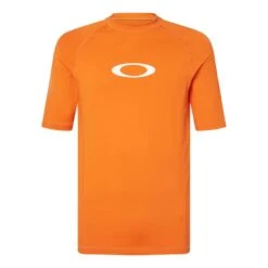 Oakley Ellipse Kurzarm-Schwimmshirt Orange