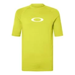 Oakley Ellipse Kurzarm-Schwimmshirt Schwefelgelb