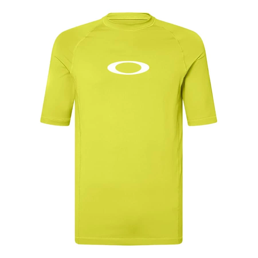 Oakley Ellipse Kurzarm-Schwimmshirt Schwefelgelb