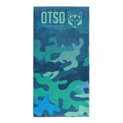 Otso Camo Mikrofaser-Handtuch Blau