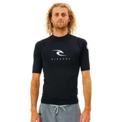 Rip Curl Corps 3/4-Shirt Schwarz